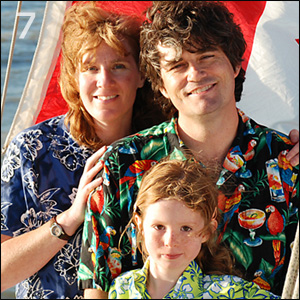 This Canadian couple is outward bound on their second cruising adventure, this time with a 7-year-old daughter. They are now cruising Mexico.