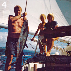 One of Women and Cruising's founders, Pam Wall, reflects on her family�s cruising years - sailing with 2 children from infancy to adolescence, including a 7-year circumnavigation. 