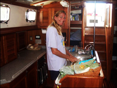 Procyon's U shaped galley